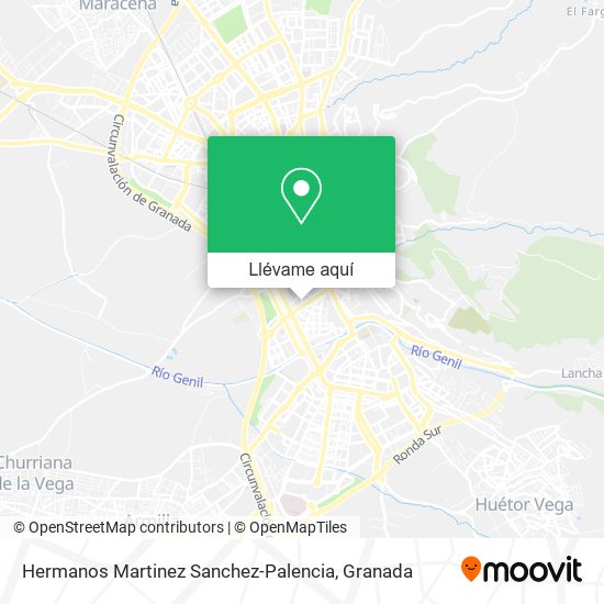 Mapa Hermanos Martinez Sanchez-Palencia