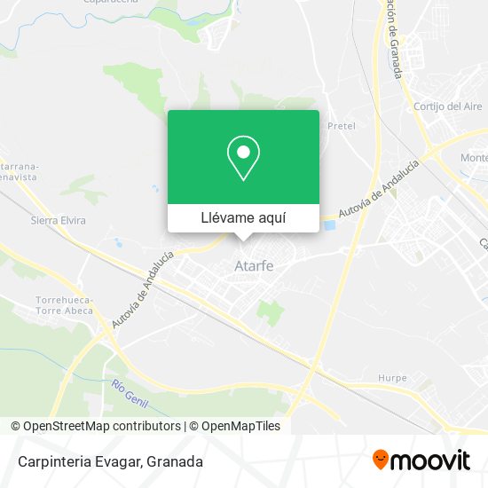 Mapa Carpinteria Evagar