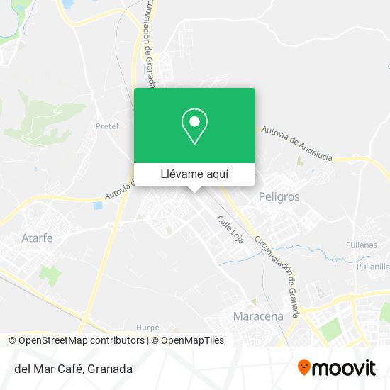 Mapa del Mar Café