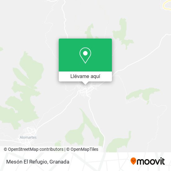 Mapa Mesón El Refugio
