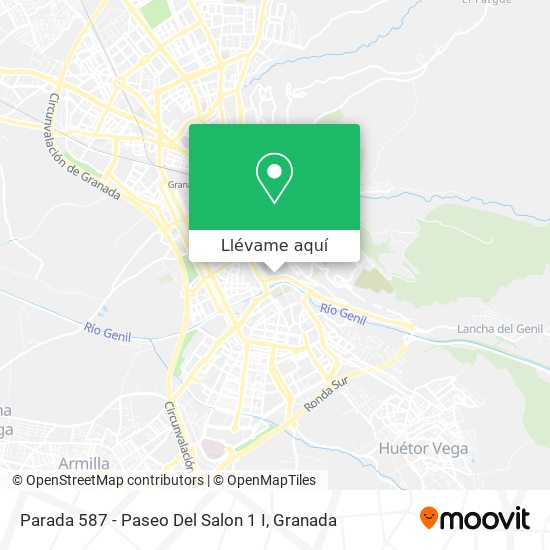 Mapa Parada 587 - Paseo Del Salon 1 I