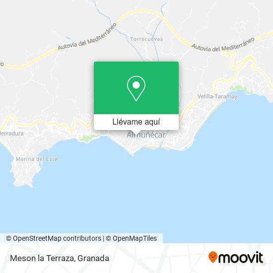 Mapa Meson la Terraza