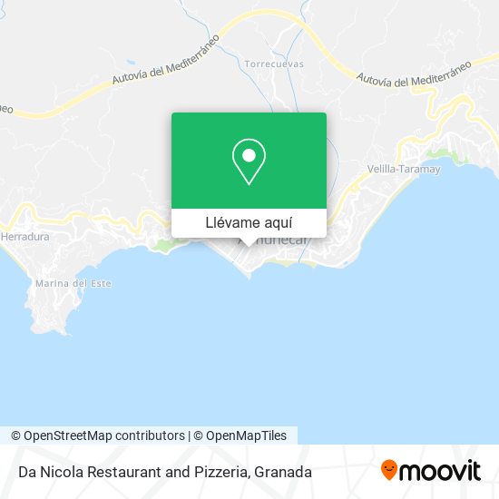 Mapa Da Nicola Restaurant and Pizzeria