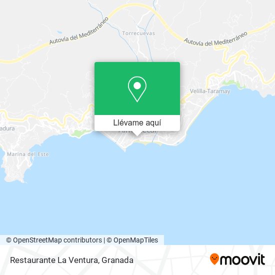 Mapa Restaurante La Ventura