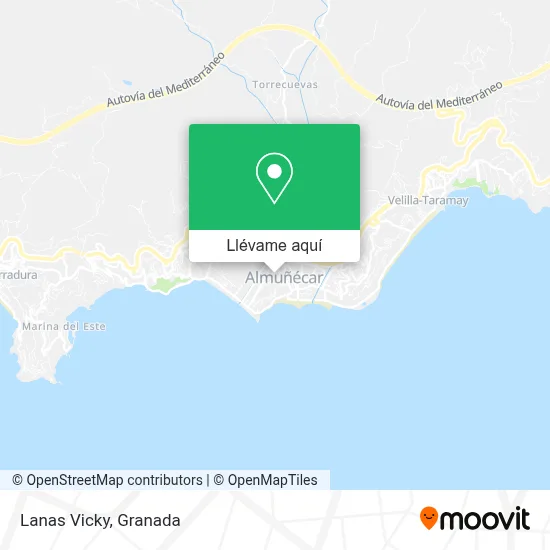 Mapa Lanas Vicky
