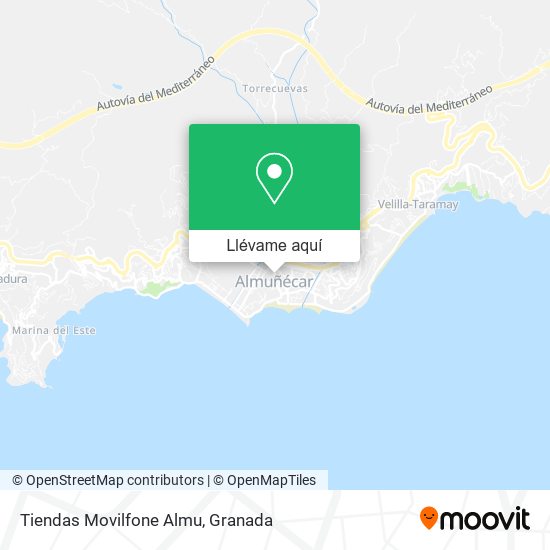 Mapa Tiendas Movilfone Almu