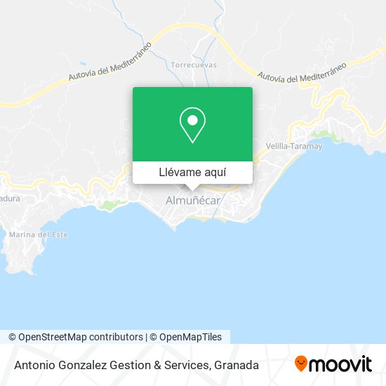 Mapa Antonio Gonzalez Gestion & Services