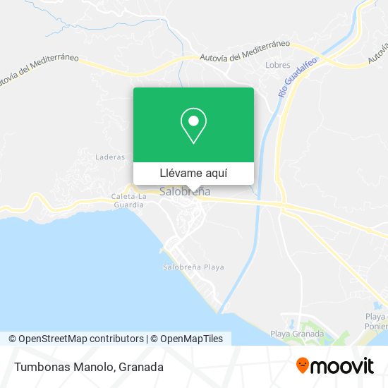 Mapa Tumbonas Manolo
