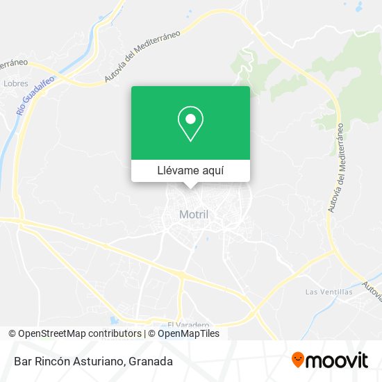Mapa Bar Rincón Asturiano