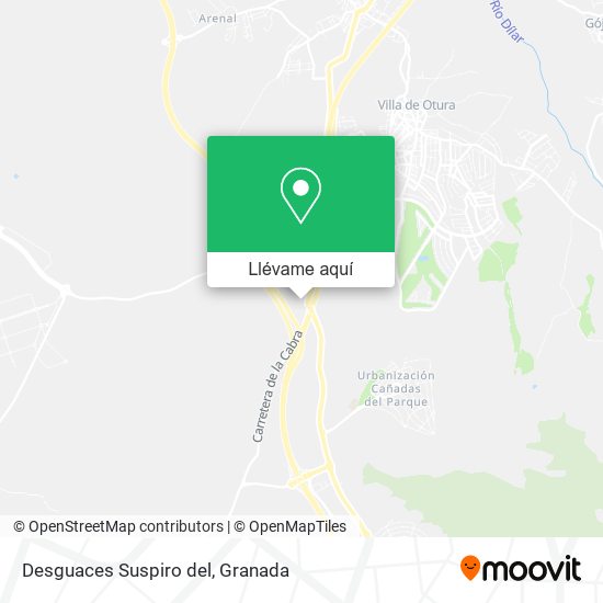 Mapa Desguaces Suspiro del