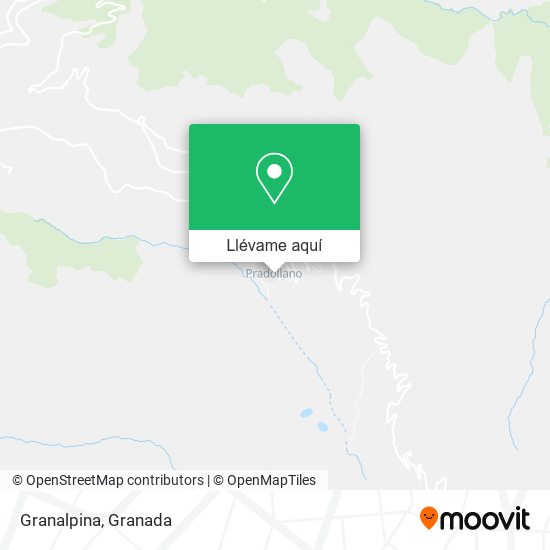 Mapa Granalpina