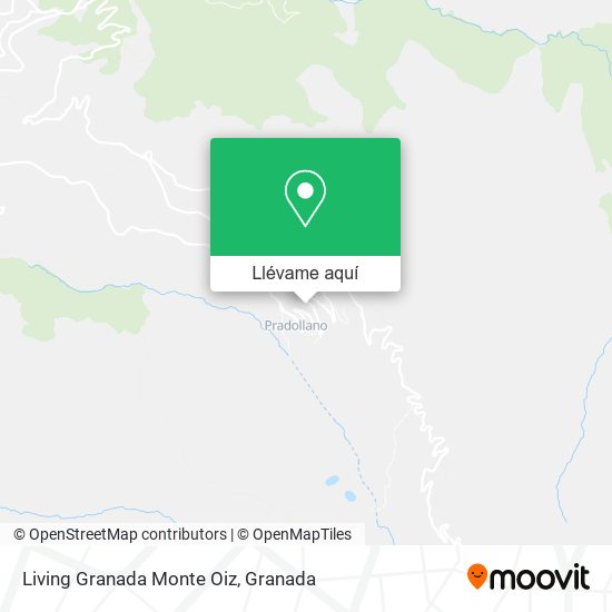 Mapa Living Granada Monte Oiz