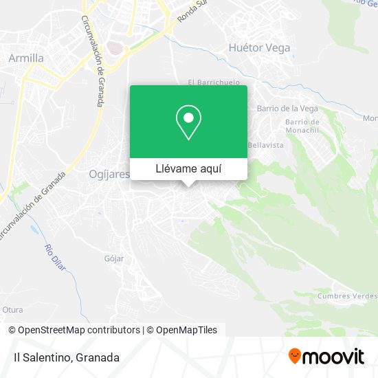Mapa Il Salentino
