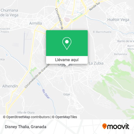 Mapa Disney Thalia