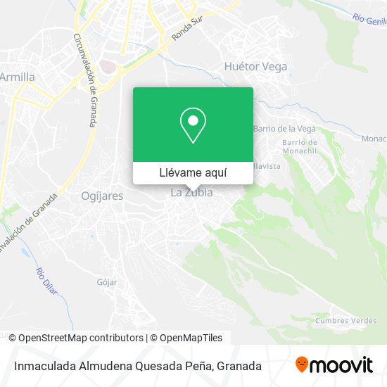 Mapa Inmaculada Almudena Quesada Peña