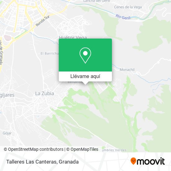 Mapa Talleres Las Canteras