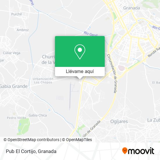 Mapa Pub El Cortijo