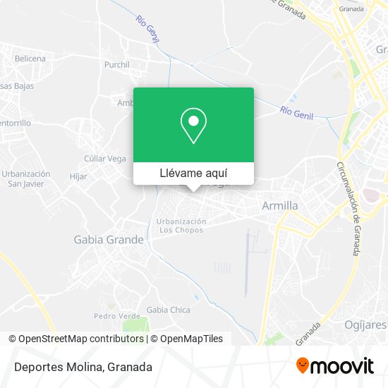 Mapa Deportes Molina