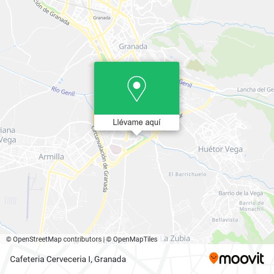 Mapa Cafeteria Cerveceria I