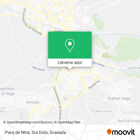 Mapa Parq de Ntra. Sra Dolo