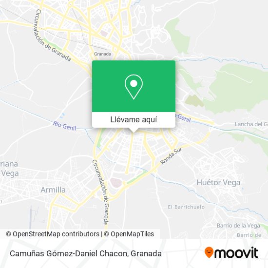 Mapa Camuñas Gómez-Daniel Chacon