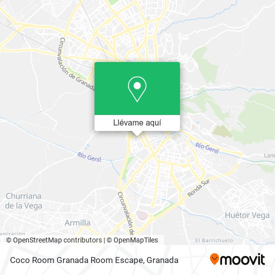 Mapa Coco Room Granada Room Escape
