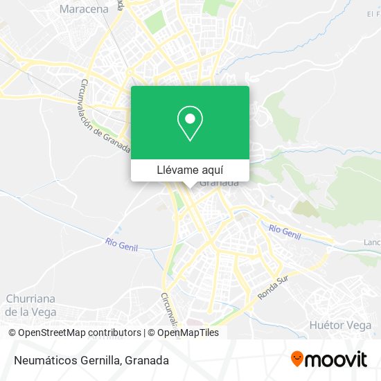 Mapa Neumáticos Gernilla