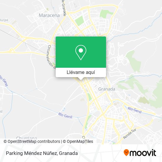 Mapa Parking Méndez Núñez