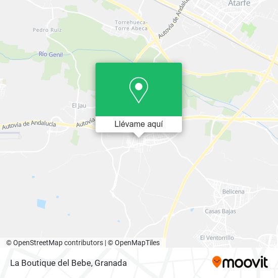 Mapa La Boutique del Bebe