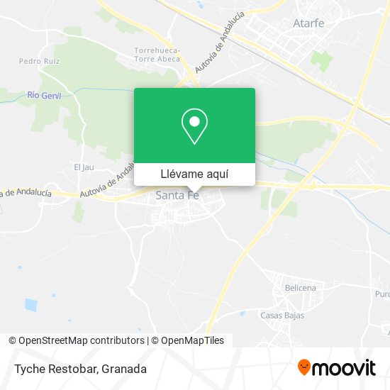 Mapa Tyche Restobar