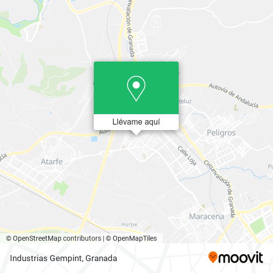 Mapa Industrias Gempint
