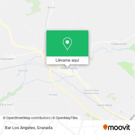 Mapa Bar Los Angeles