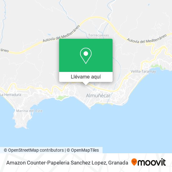 Mapa Amazon Counter-Papeleria Sanchez Lopez