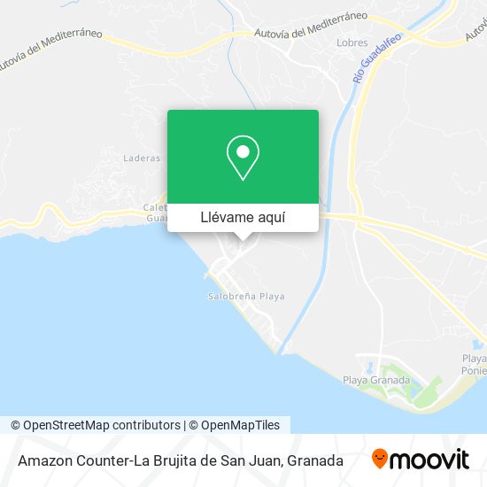 Mapa Amazon Counter-La Brujita de San Juan