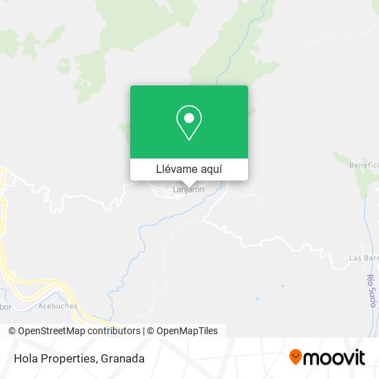 Mapa Hola Properties