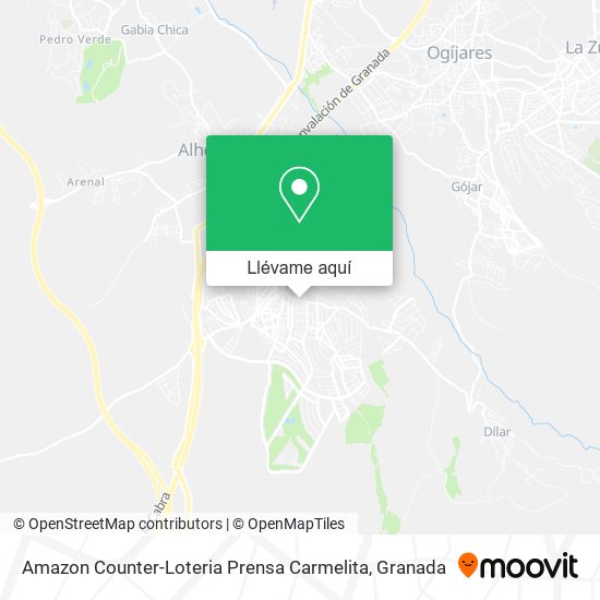Mapa Amazon Counter-Loteria Prensa Carmelita