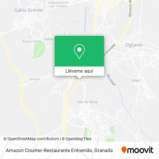 Mapa Amazon Counter-Restaurante Entremãs