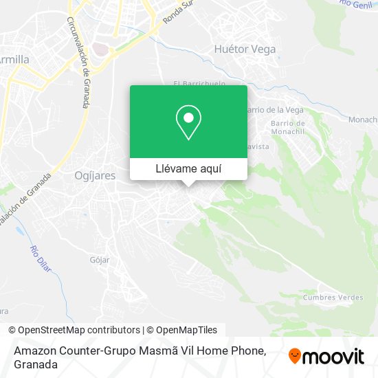 Mapa Amazon Counter-Grupo Masmã Vil Home Phone