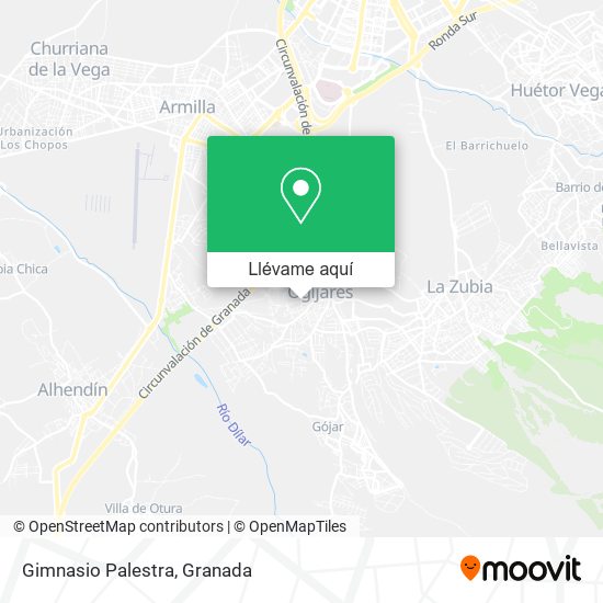 Mapa Gimnasio Palestra