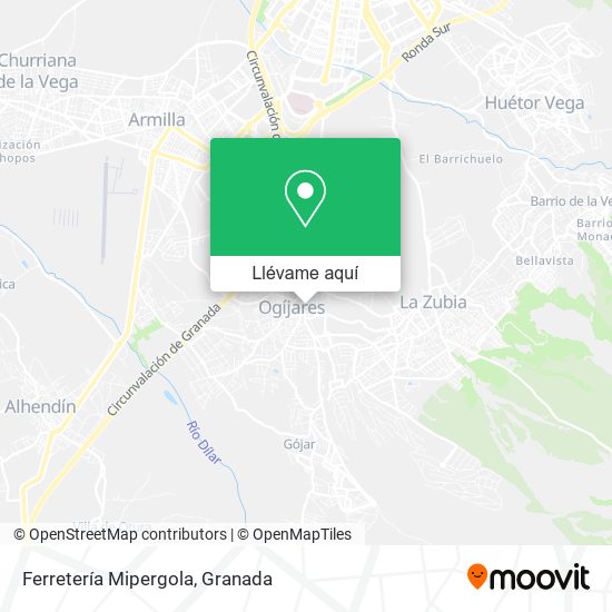 Mapa Ferretería Mipergola