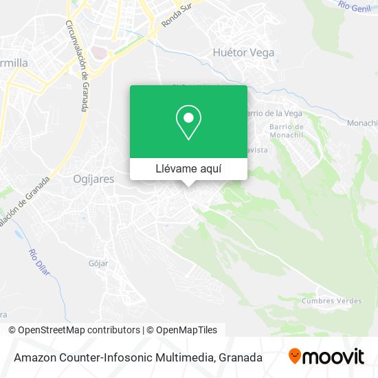 Mapa Amazon Counter-Infosonic Multimedia