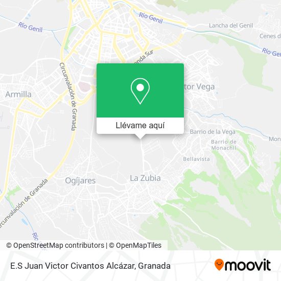 Mapa E.S Juan Victor Civantos Alcázar