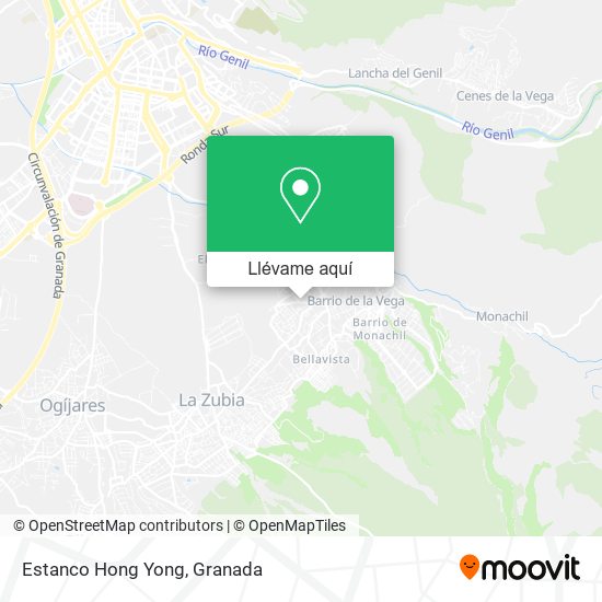 Mapa Estanco Hong Yong