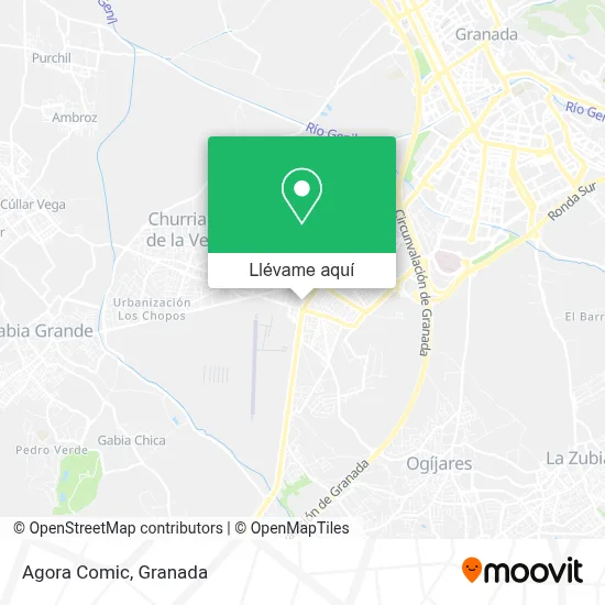 Mapa Agora Comic
