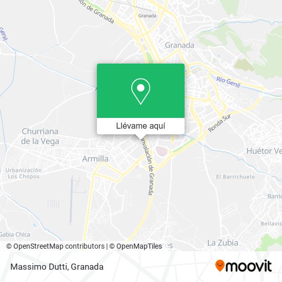 Mapa Massimo Dutti