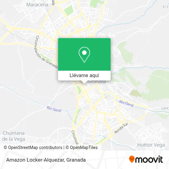 Mapa Amazon Locker-Alquezar