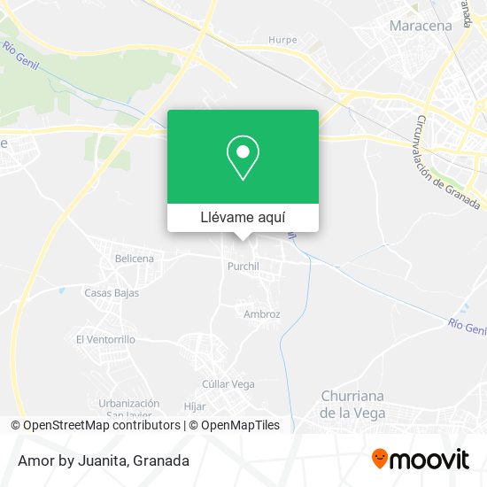Mapa Amor by Juanita