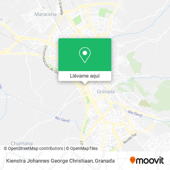 Mapa Kienstra Johannes George Christiaan