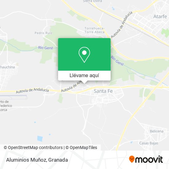 Mapa Aluminios Muñoz