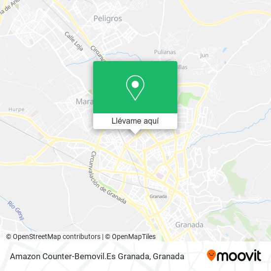 Mapa Amazon Counter-Bemovil.Es Granada